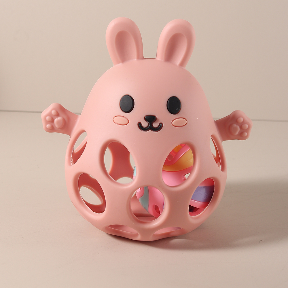 Baby Products Expo - 1Pcs Baby Chubby Bunny Teether Rattle