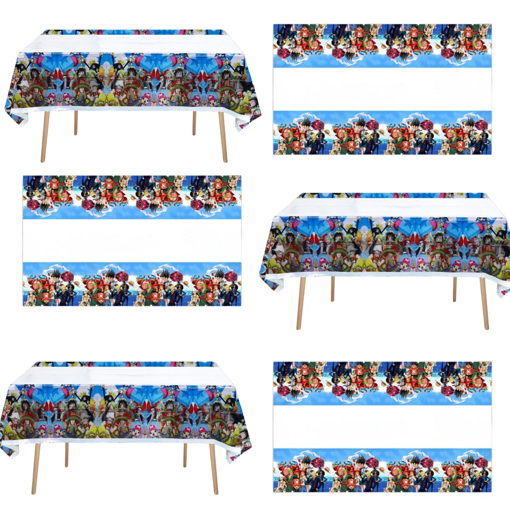 Baby Products In Japan - 108*180CM One Piece Anime Tablecloth Happy