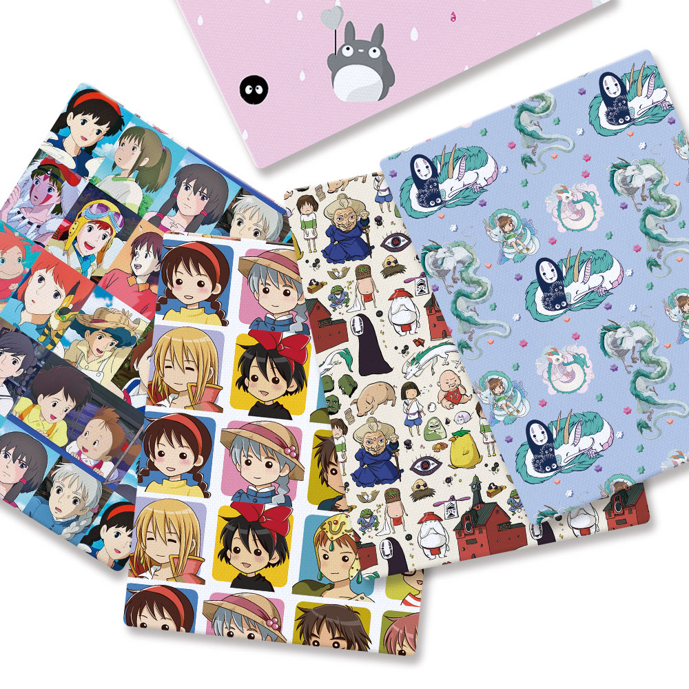 Baby Products In Japan - Cartoon Fabric Hot DIY140*50cm Handmade Sewing