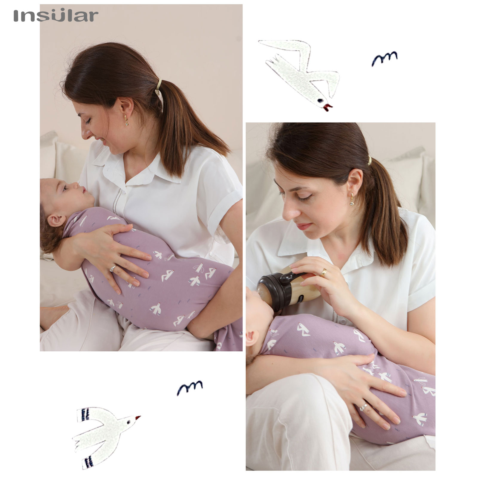 New Baby Newborn Swaddle Soft  - đánh giá và giá Baby Products Newborn