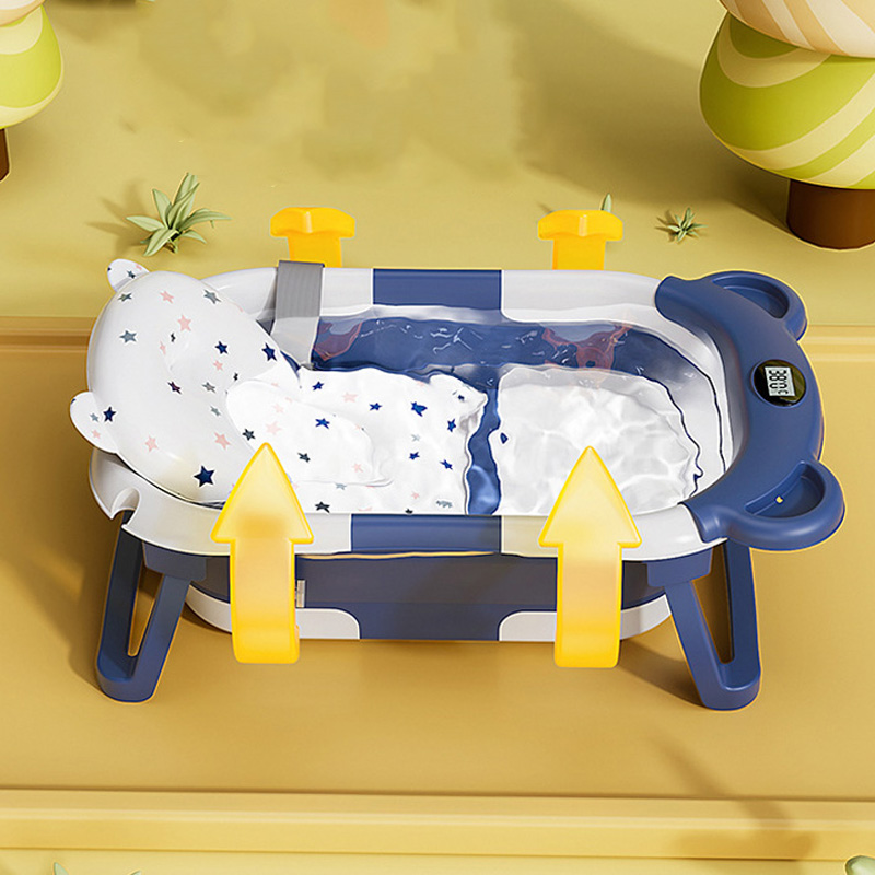 Folding Bathtub for Baby Bath  - đánh giá và giá Baby Products Newborn
